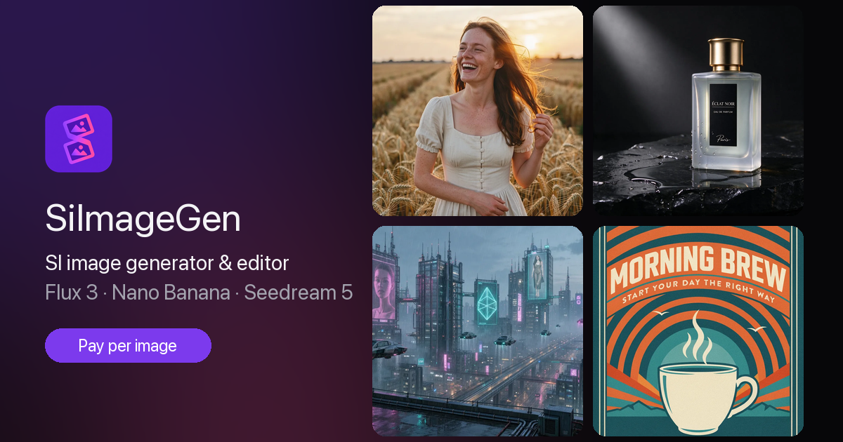 SiImageGen SI image generator — Refund Policy