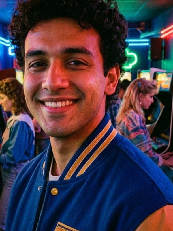1980s AI photo: arcade film