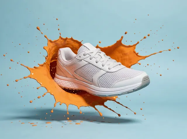 Sneaker ad