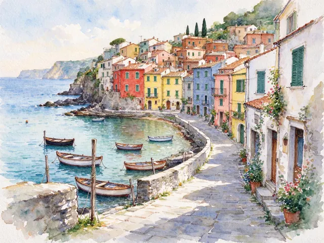SI image generator example: watercolor painting made with Seedream 5 Flash